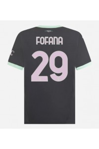 AC Milan Youssouf Fofana #29 Fotballdrakt Tredje Klær 2024-25 Korte ermer